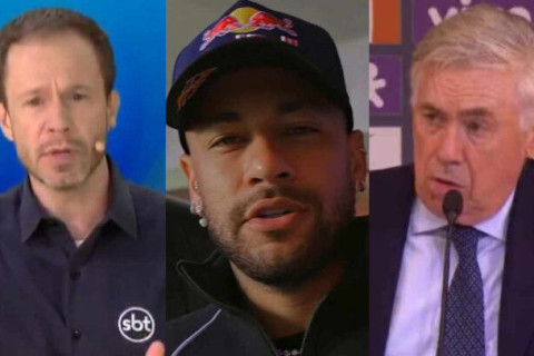 Tiago Leifert expõe sinceridade sobre Neymar e Ancelotti